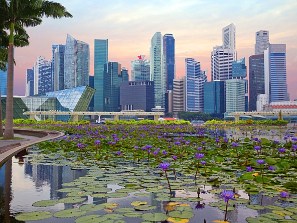 Singapore skyline